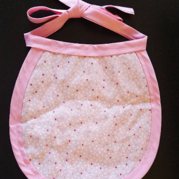 Baby BIB Custom Made NEW Vinyl & Cloth One Of A Ki - Picture 7 of 8